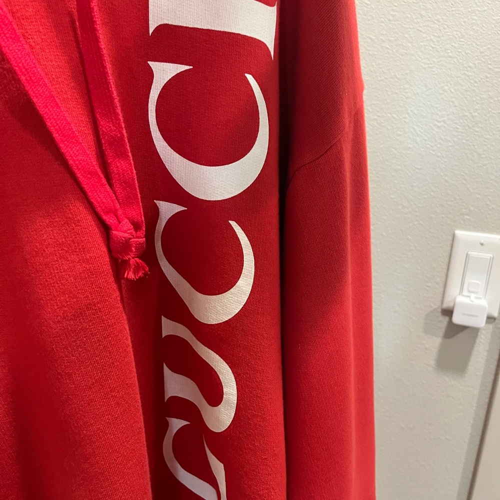 Red Gucci Sweatshirt